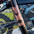 EXT fork tube decal — design detail