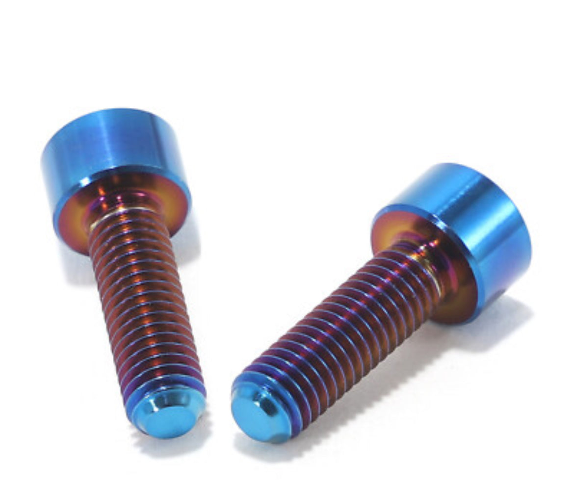 Tirider 2-piece titanium controller plate bolt kit for Sur-Ron Light Bee