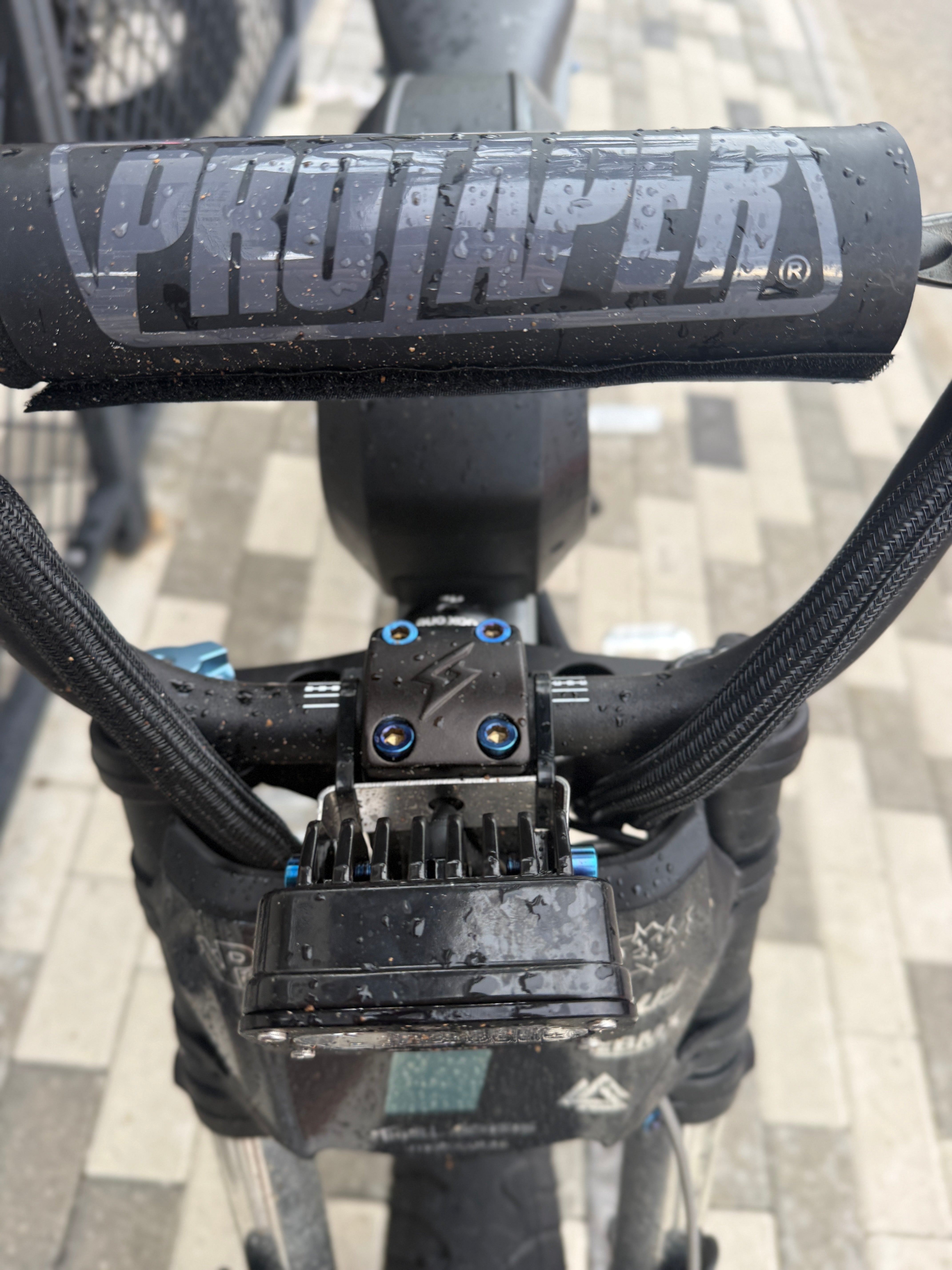 Tirider direct mount titanium bolts for Super 73 and Macfox