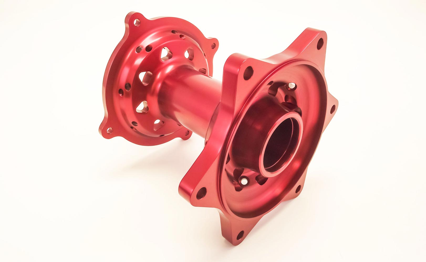 Warp 9 Rear Hub Red