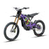 Sur-Ron Light Bee X frame and motor detail, black colorway