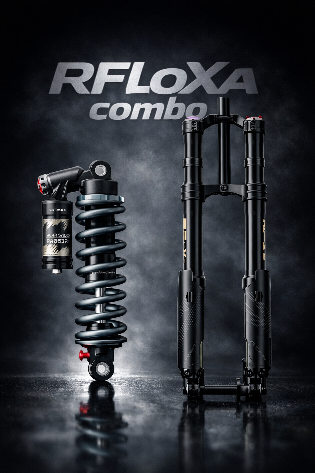 RFloXa Hawk 31 Max fork and RAB50RC shock bundle for Surron, Talaria & E-Ride Pro