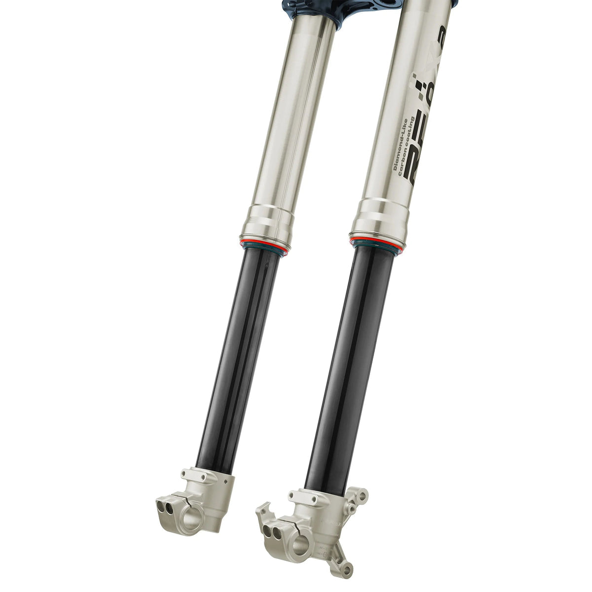 RFloXa Ultra 43 inverted fork for Sur-Ron Ultra Bee — close-up