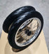 Complete 17in E-Moto Super Moto Wheelset (Chrome/Black) - 79Bike/Surron/E-Ride/Ventus