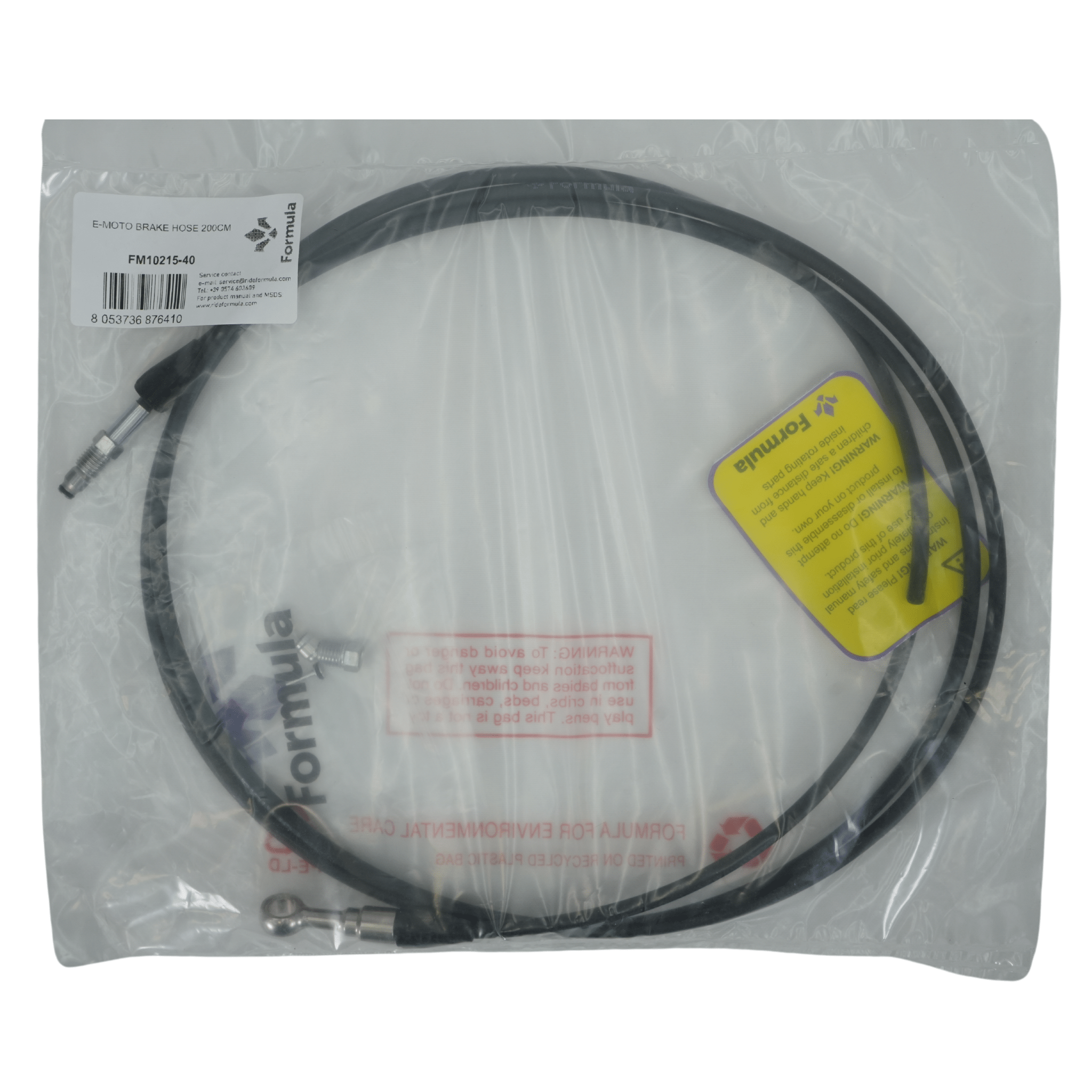 Formula Brake Hose Full Length (Light Emoto)