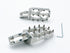 Warp 9 Elite foot pegs for the Sur-Ron Ultra Bee in silver anodized finish