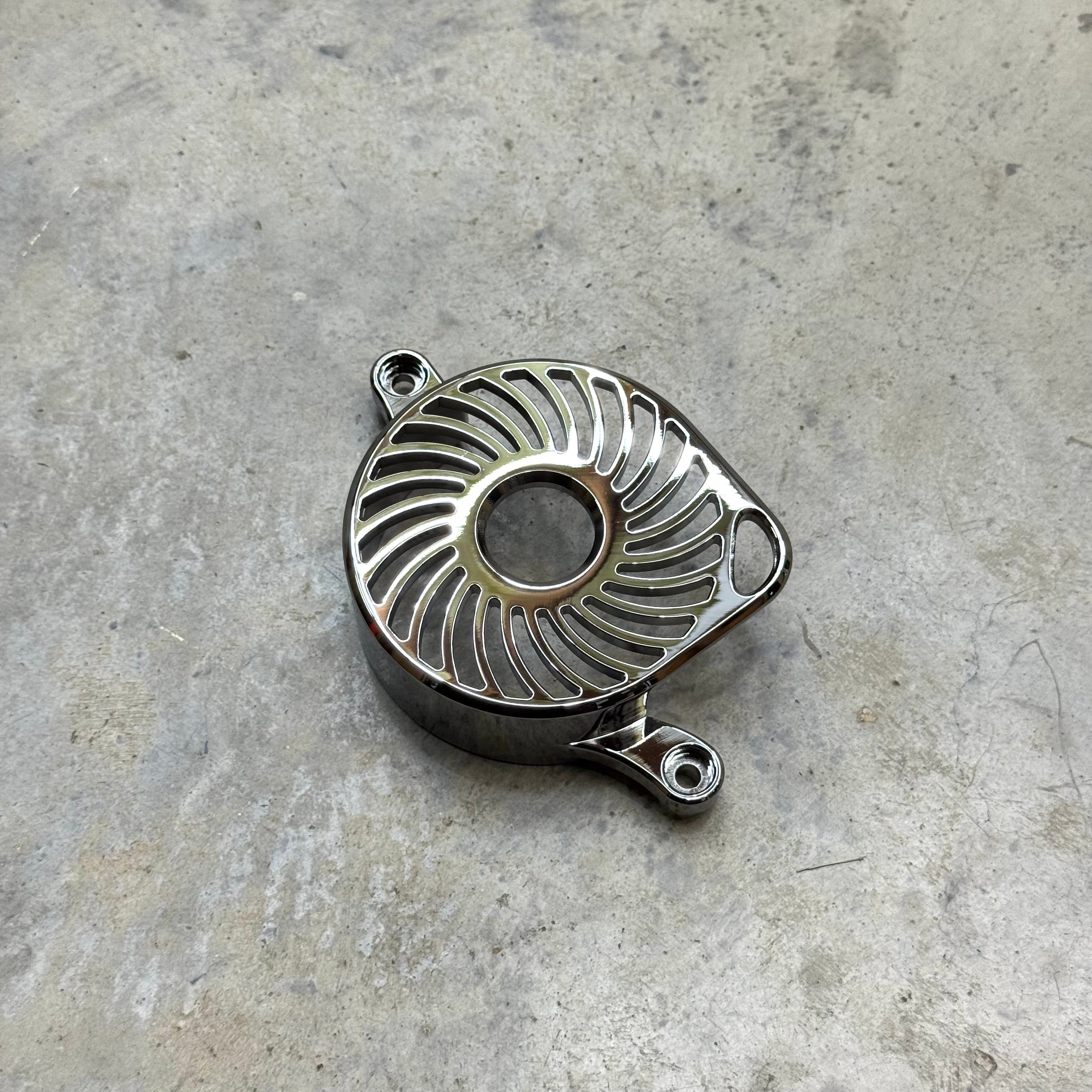 Sur-Ron Ultra Bee motor cover Star pattern milled design