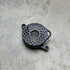 Sur-Ron Ultra Bee motor cover Spiral pattern close-up