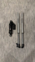 Lower fork legs of the Tuttio/Yozma suspension upgrade
