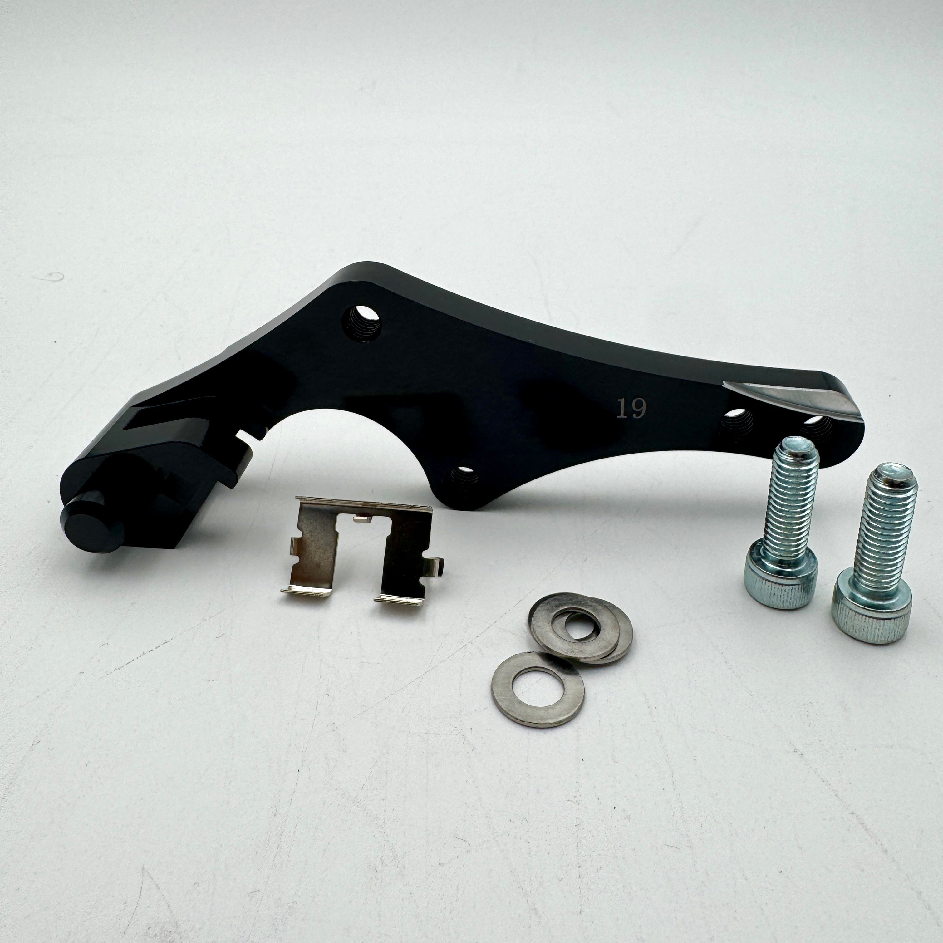 Warp 9 Bracket 19 320mm Brake Rotor Relocation Bracket – KTM, Husqvarna & More