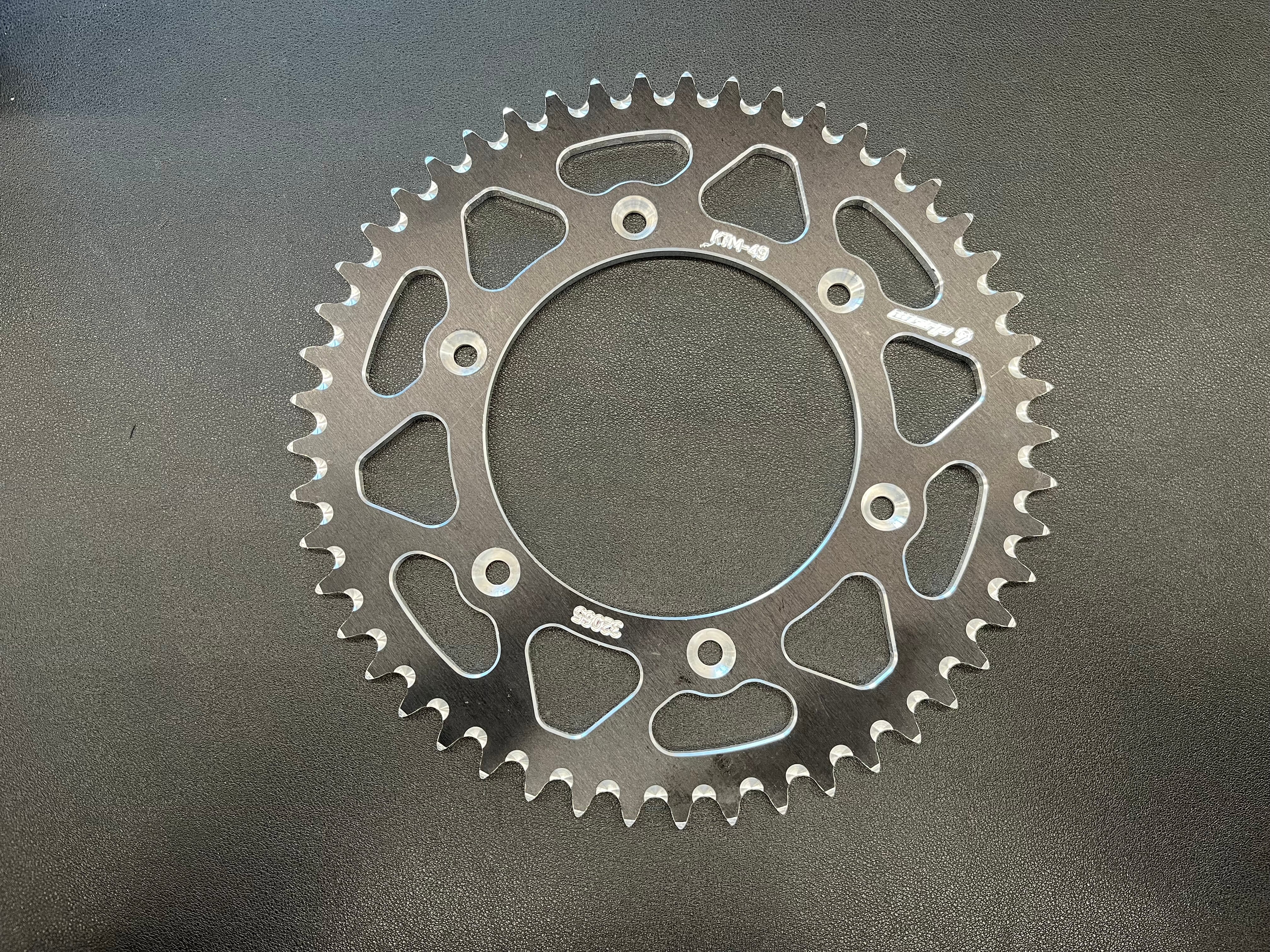 Warp 9 KTM 49T Black Aluminum Sprocket – 520 Pitch