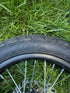 14 inch supermoto wheel side profile showing rim and spokes