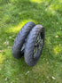 14 inch wheel rim face and brake rotor mounting area