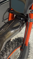 Talaria style front fender mounted on a Tuttio front end