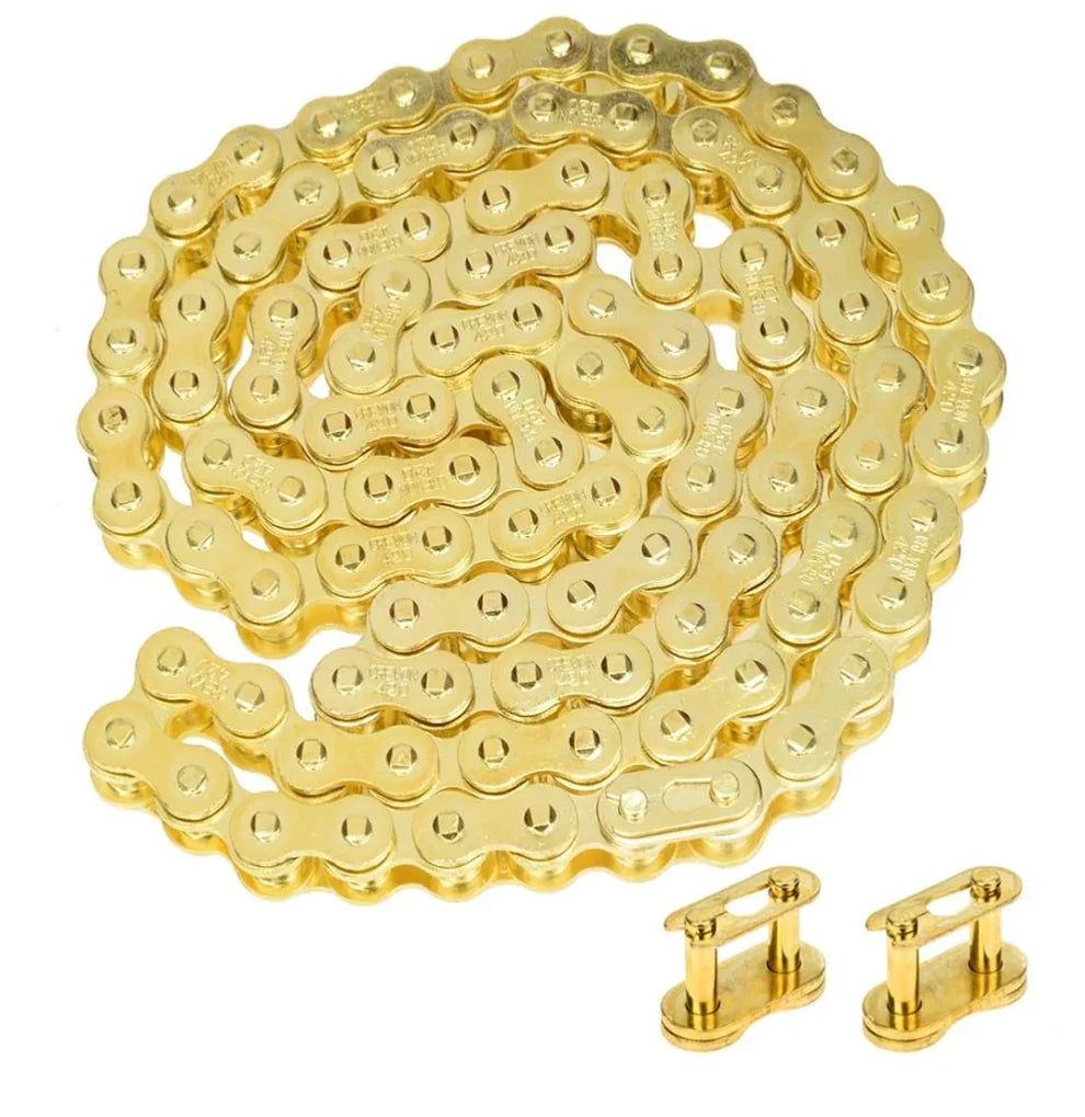 Forged Racing gold 420 chain upgrade for Tuttio Soleil 01 and Yozma
