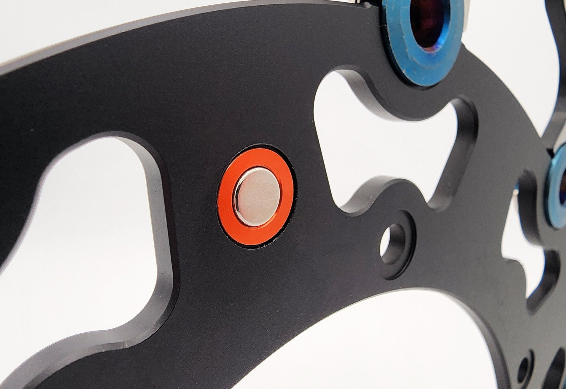 Warp 9 KTM Rotor Speedo Magnet V3 installed