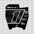 Switchback Decal for Talaria Komodo Number Plate