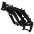 CNC-machined billet frame showing precision mounting points for Sur-Ron LBX