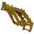 Anodized KyVex billet frame in a premium color option for Sur-Ron Light Bee X