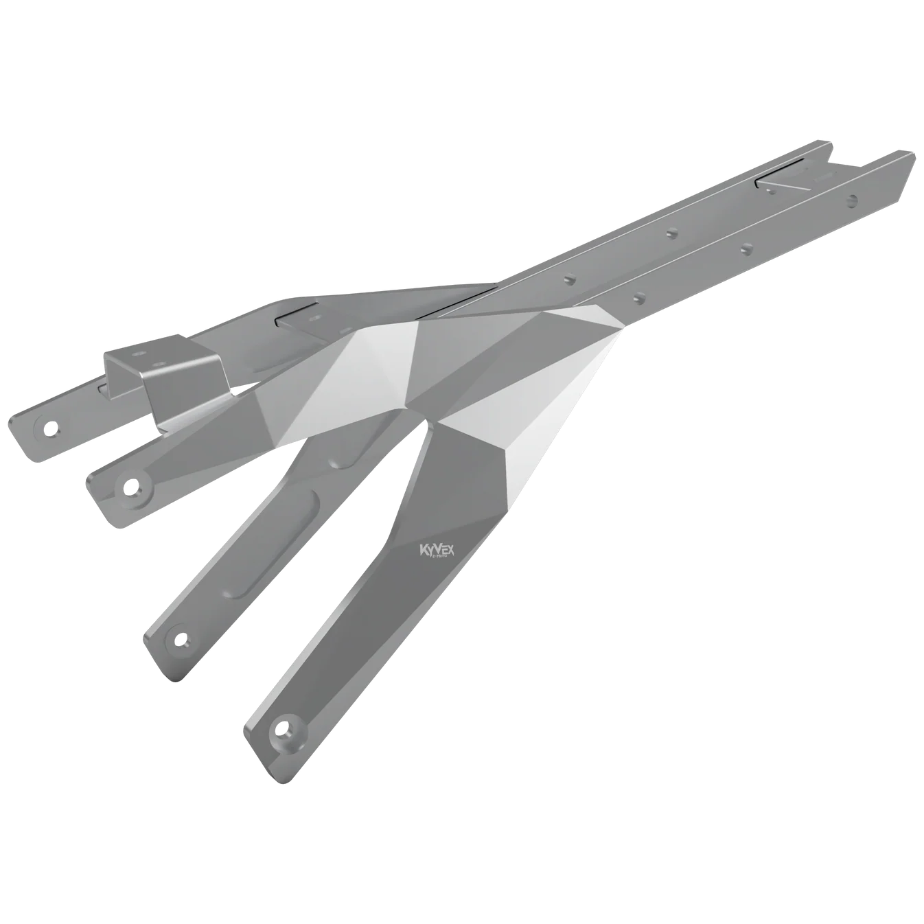 KyVex billet 6061 aluminum subframe for Sur-Ron Light Bee X, full profile