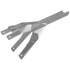 KyVex billet 6061 aluminum subframe for Sur-Ron Light Bee X, full profile