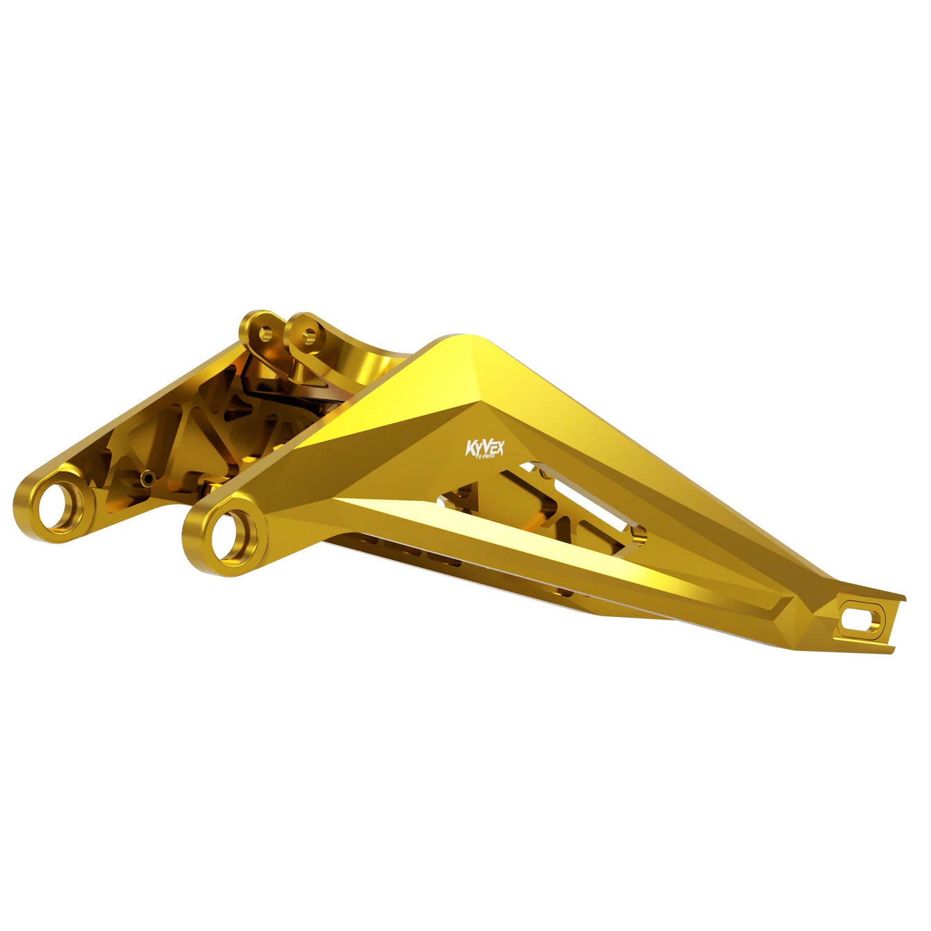Anodized KyVex billet swing arm in a premium color option for Sur-Ron Light Bee X