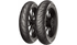 Dual-sport Shinko 241 e-moto tire tread detail