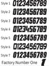Super 73 Battery Decals