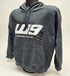 Warp 9 Dark Grey Logo Hoodie