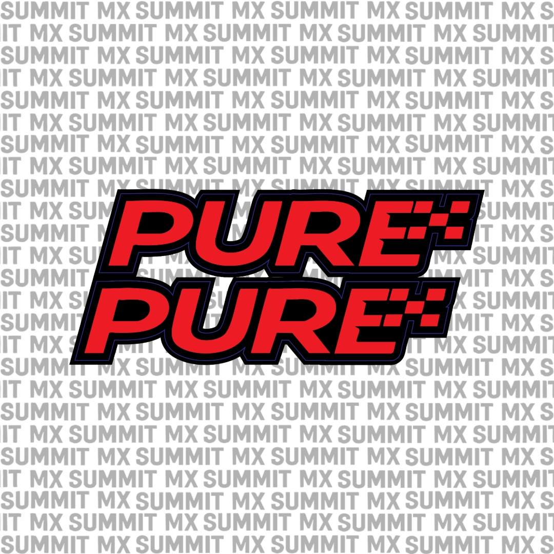Pure fork tube decal — color option 4