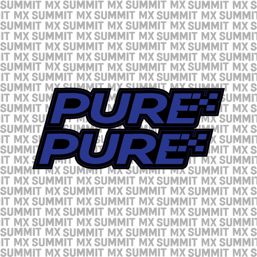 Pure fork tube decal — color option 7