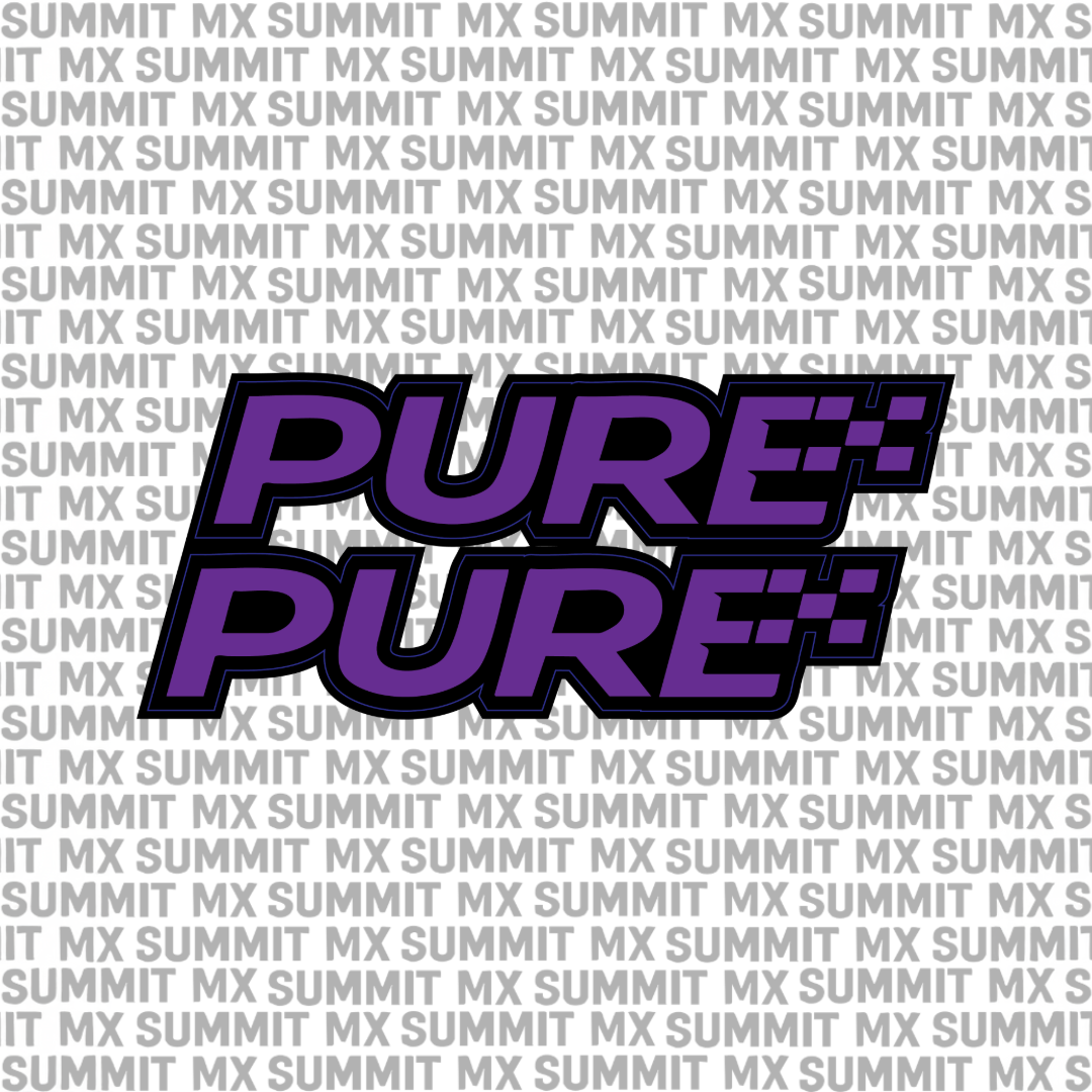 Pure fork tube decal — color option 6