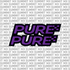 Pure fork tube decal — color option 6