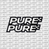 Pure Fork Tube Decal