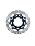 Warp 9 Honda 295mm Front Floating Rotor