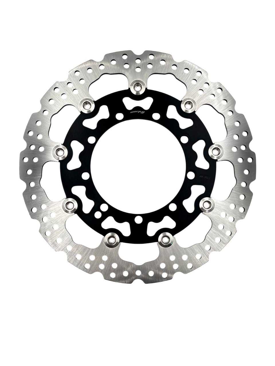 Warp 9 KLR650 320mm Front Floating Rotor