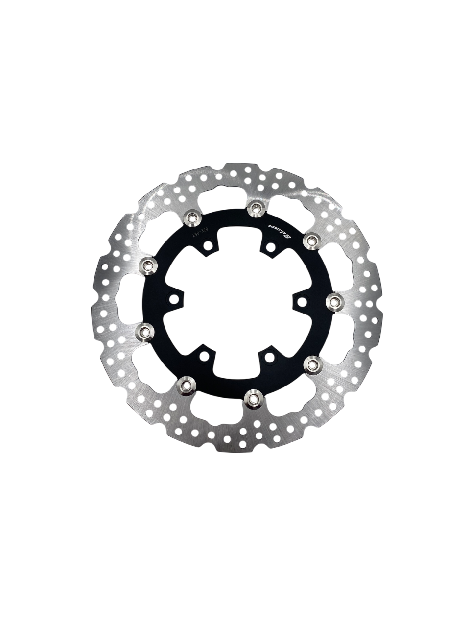 Warp 9 DR650 320mm Front Floating Rotor