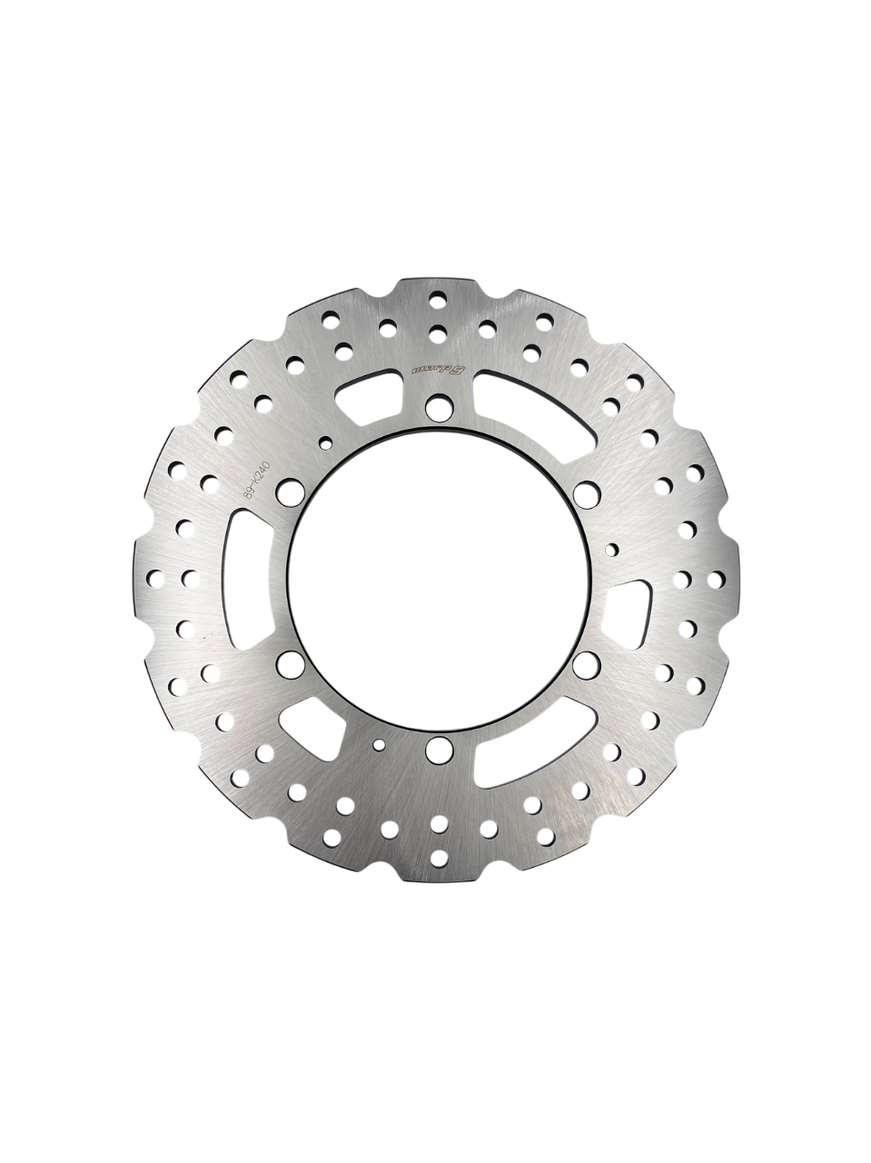 Warp 9 KLR650 240mm Rear Fixed Rotor