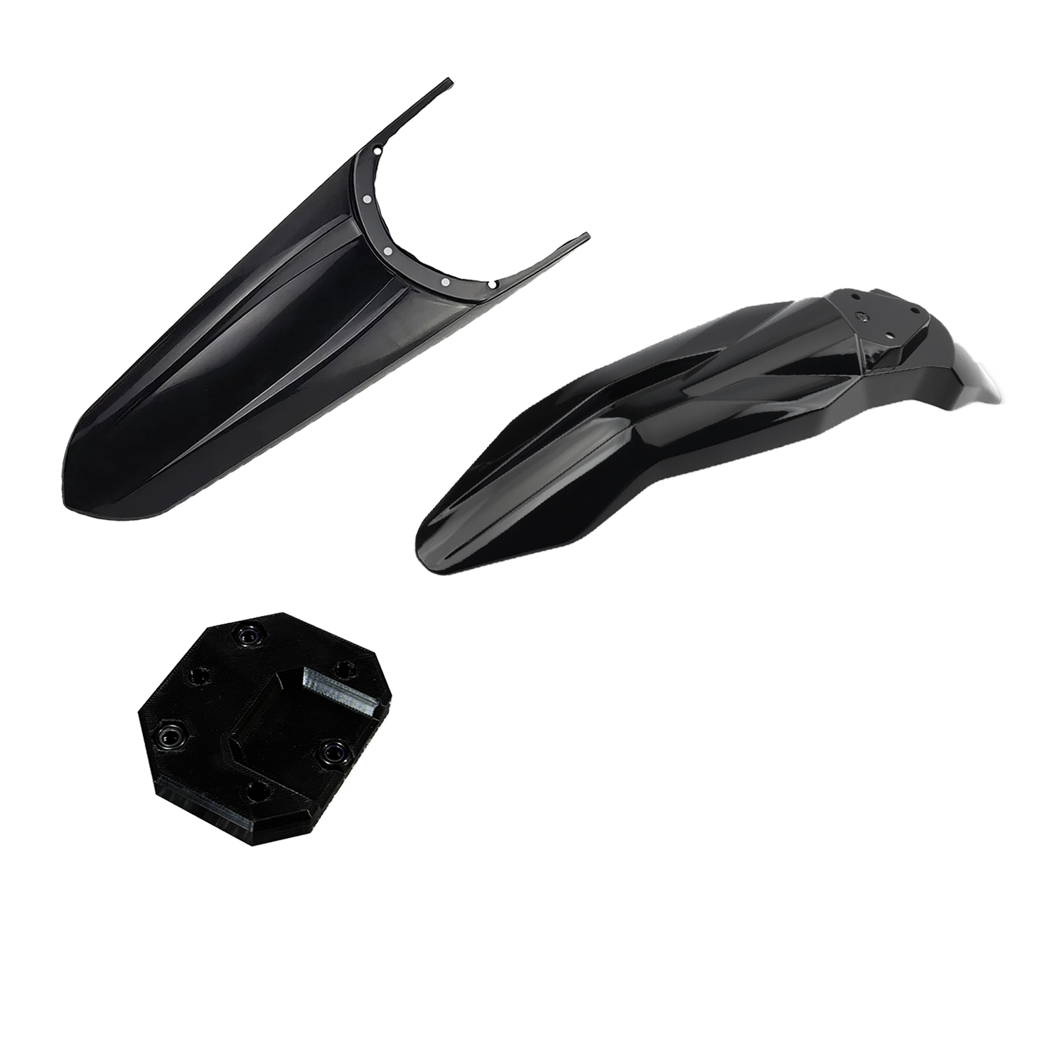 Glossy black finish fender kit for the Tuttio Soleil 01
