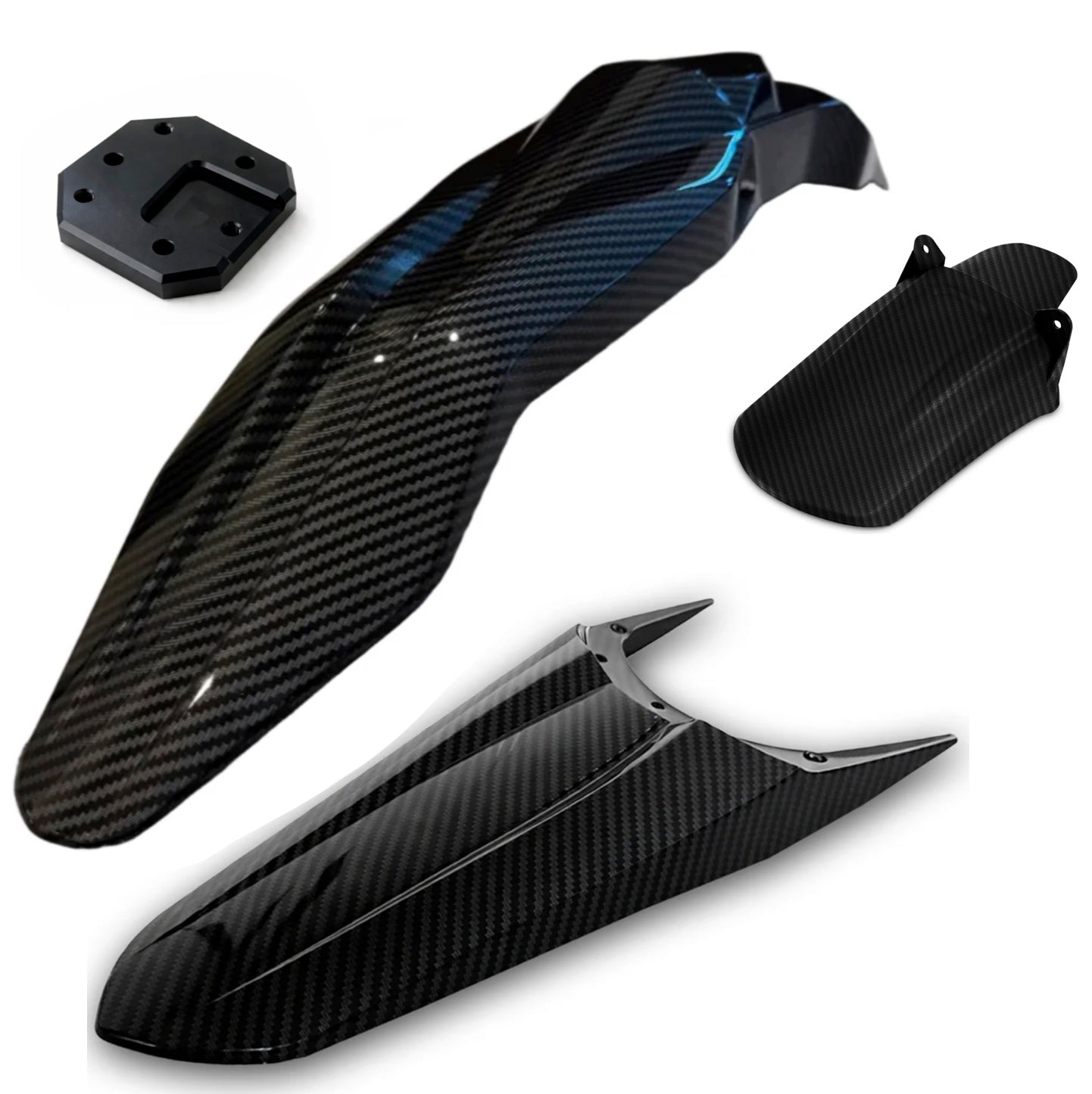 Mounting hardware included with the Tuttio Soleil 01 fender kit