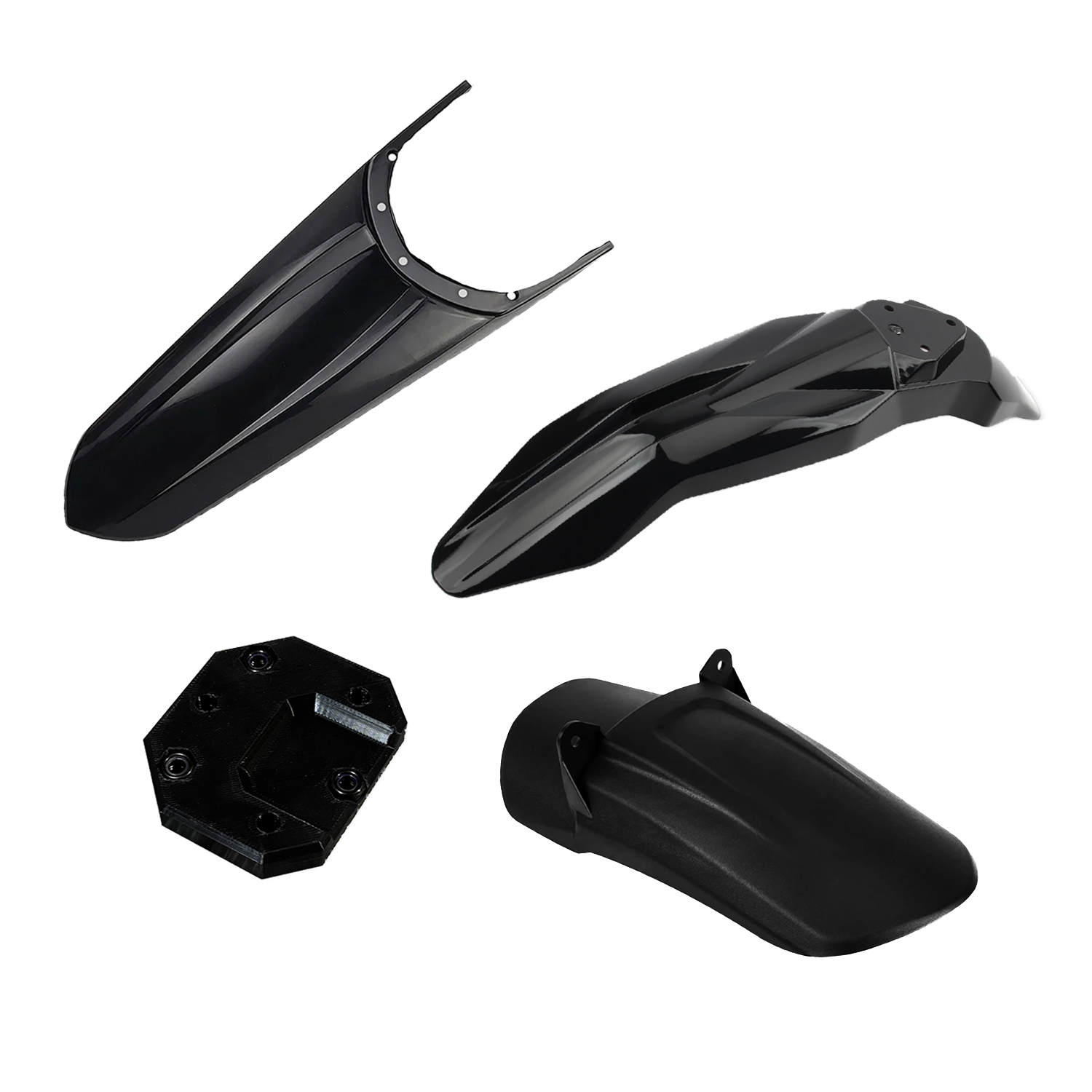 Carbon fiber finish fender kit for the Tuttio Soleil 01