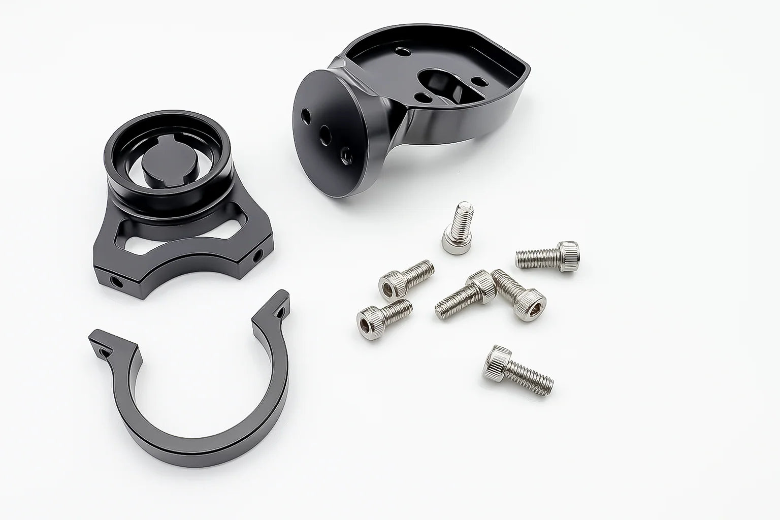 Warp 9 E-Ride Pro display mount — adjustable angle detail