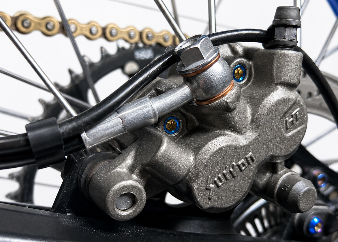 Warp 9 Titanium Brake Pad Pins – Surron Ultra Bee