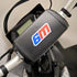 Warp 9 bar pad fitted on a Sur-Ron Ultra Bee handlebar