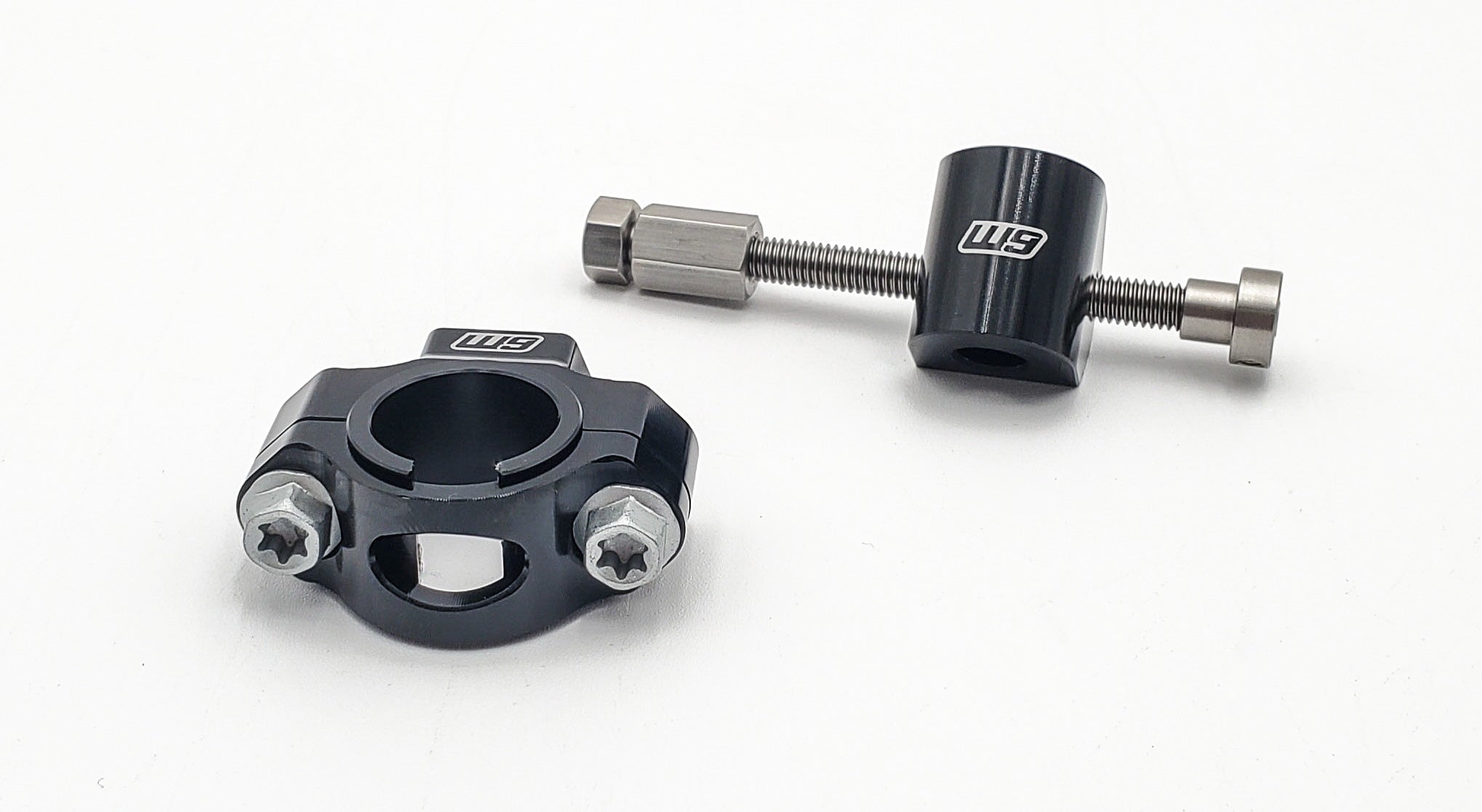 Motor adjuster installed at the Ultra Bee jackshaft for chain tension