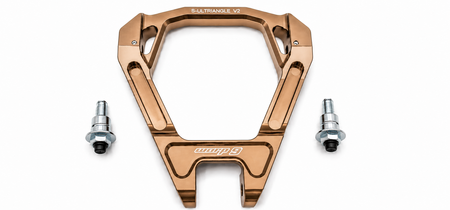 Triangle linkage clearance designed for Sirris and Rfloxa shocks