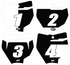 KTM 65 Plate Decal