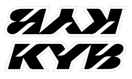 KYB Fork Tube Decal