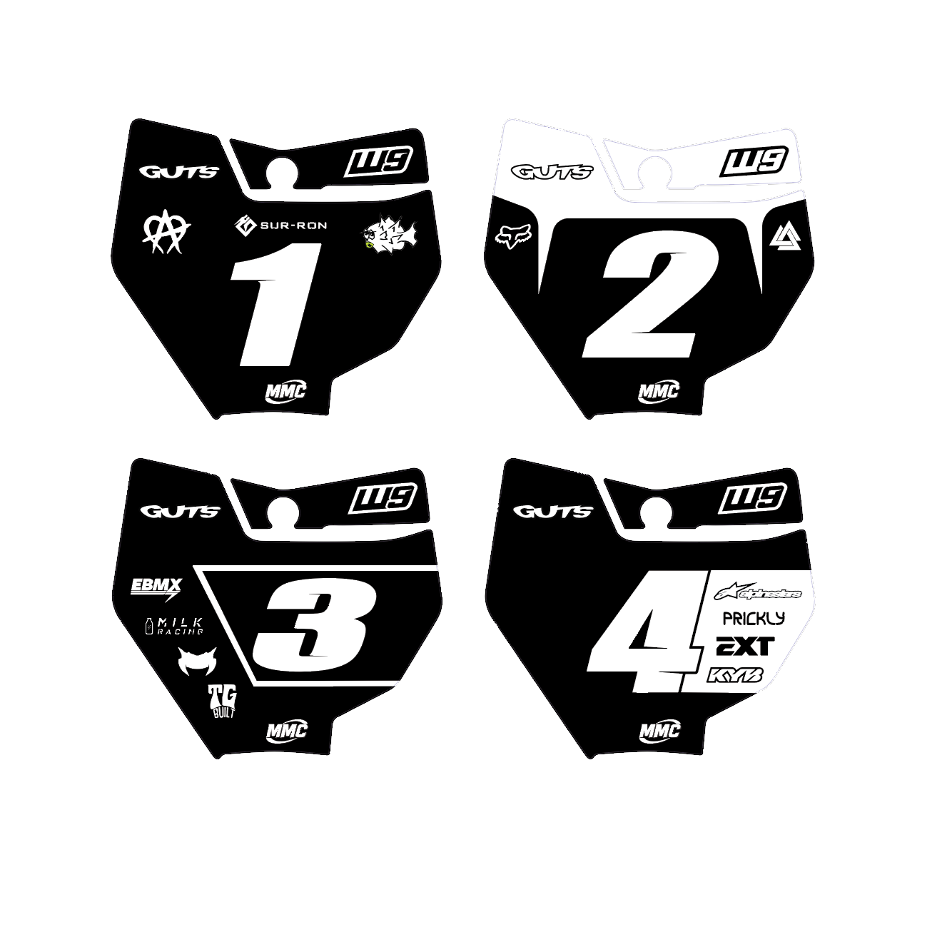 KTM 85 Plate Decal