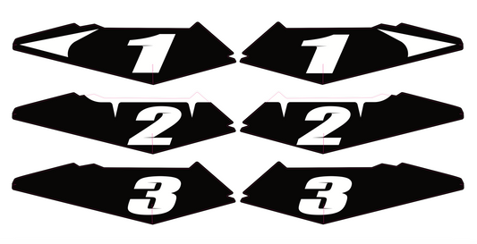 E-bike Side Fender Graphic